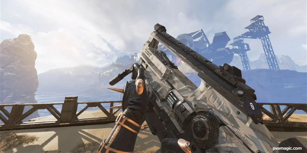 High up on a Cliff Apex Legends